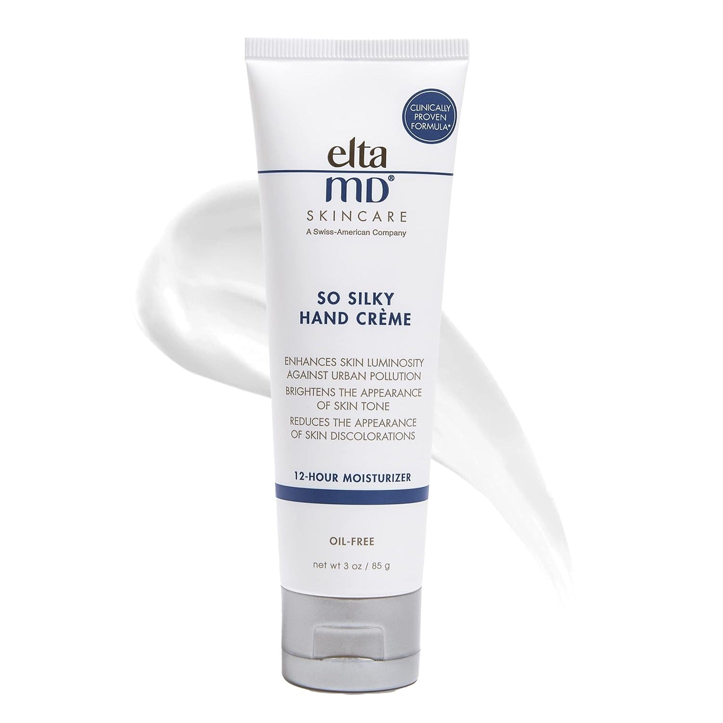 EltaMD So Silky Hand Cr�me, Moisturizing Hand Lotion with Ceramides, Sclareolide and Vitamin E for Dry, Flaking Hands, 12-Hour Hand Cream, 3 oz.