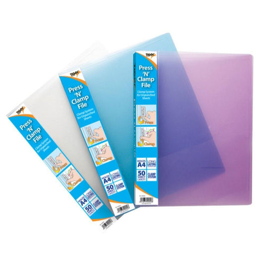 A4 Press & Clamp File