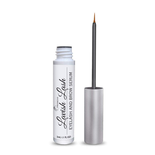 Pronexa Hairgenics Lavish Lash (3ml, 3 Month Supply) Ð Eyelash Growth Enhancer & Brow Serum with Natural Peptides for Long, Thick Lashes and Eyebrows! Dermatologist Certified & Hypoallergenic.