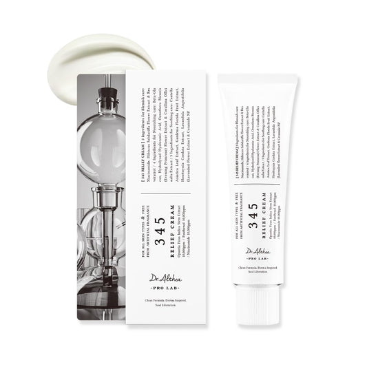 Dr.Althea 345 Relief Cream -Lightweight Post-Acne Care, Hydration & Nourishment & 147 Barrier cream - Soothing effect, Skin barrier enhancement, Moisture retention (345 Relief Cream)