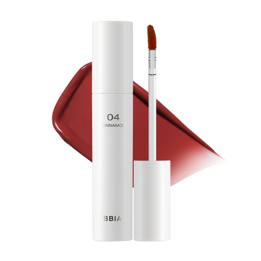 BBIA Glow Lip Tint Ð Lip Plumping, Volume Up Glossy Lip Stain, Naturally Moisturize, Lightweight, Long-Lasting, Vivid Color, Comfortable Glowy Texture, Non-Sticky, Non-Dry, 3.2g (#04 CINNAMON)