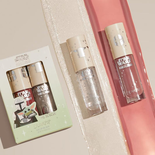 Colourpop Mandalorian The Rescue Lux Lip Oil Kit - Lip Gloss Duo - New in Box - Limited Edition - Full Size