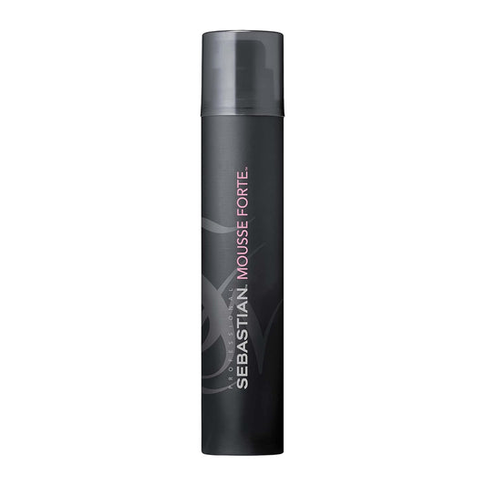 Sebastian Professional Mousse Forte, Strong-Hold Mousse for Professional Hair Styling, 7 oz