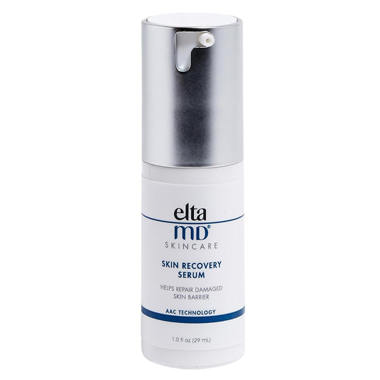 EltaMD Skin Recovery Hydrating Serum - Visibly Reduces Redness in 24 Hours, Improves Skin Hydration, Safe for Sensitive and Acne-Prone Skin, 1.0 oz Pump