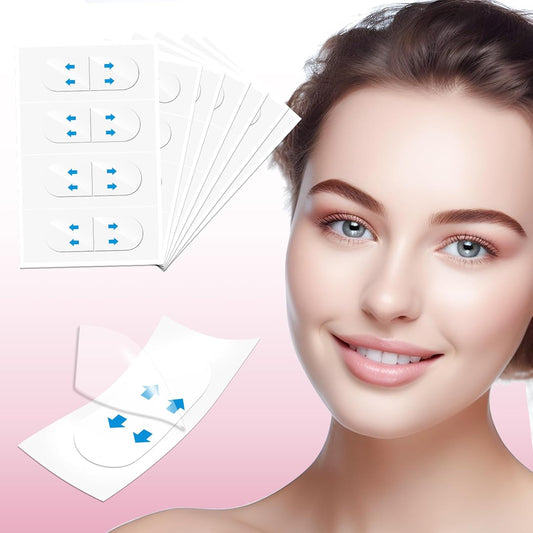Face Tape,Face Lift Tape Invisible, Face Tape Lifting Invisible,Instant Face Lift Sticker, Facelift Tape for Face Invisible Beauty Face Tape Neck Tape for Double Chin Saggy Skin Jawlines 100 PCS