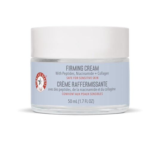 First Aid Beauty Firming Collagen Cream with Collagen, Peptides and Niacinamide Ð Day + Night Anti-Aging Face Moisturizer Ð 1.7 fl oz