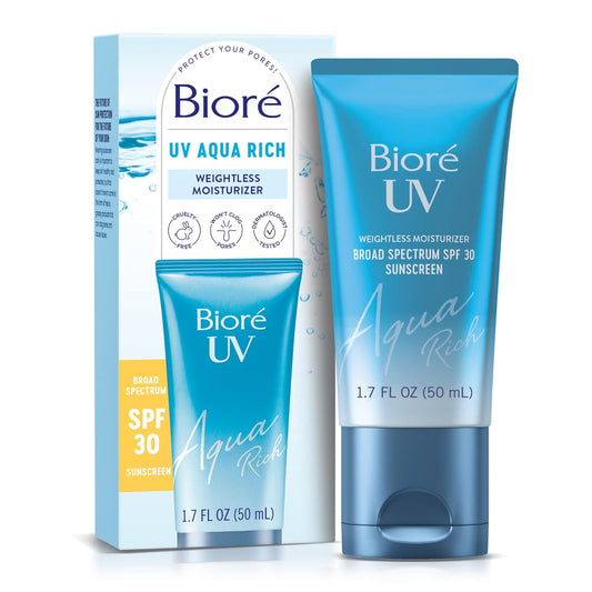 BiorŽ UV, SPF 30 Japanese Moisturizing Face Sunscreen For Sensitive Skin, Non-Comedogenic, Dermatologist Tested, Vegan Friendly, Cruelty Free, 1.7 Oz