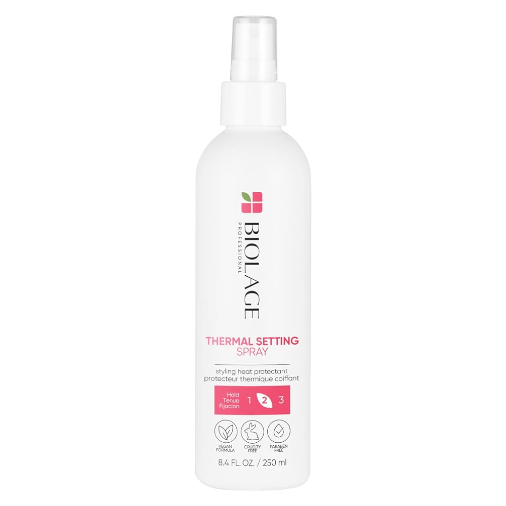 Biolage Thermal Active Spray | Heat Styling Treatment Adds Body & Volume | Paraben-Free | Vegan | 8.4 Fl Oz