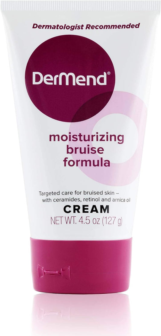 Dermend Arnica Bruise Cream with Vitamin K - Moisturizer Reduces Bruising on Arms, Legs & Hands - 4.5 Oz