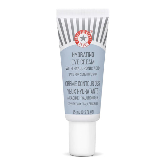 First Aid Beauty Hydrating Eye Cream With Hyaluronic Acid Ð Helps Reduce Puffiness and Hydrate, Smooths Fine Lines & Wrinkles Ð 0.5 oz