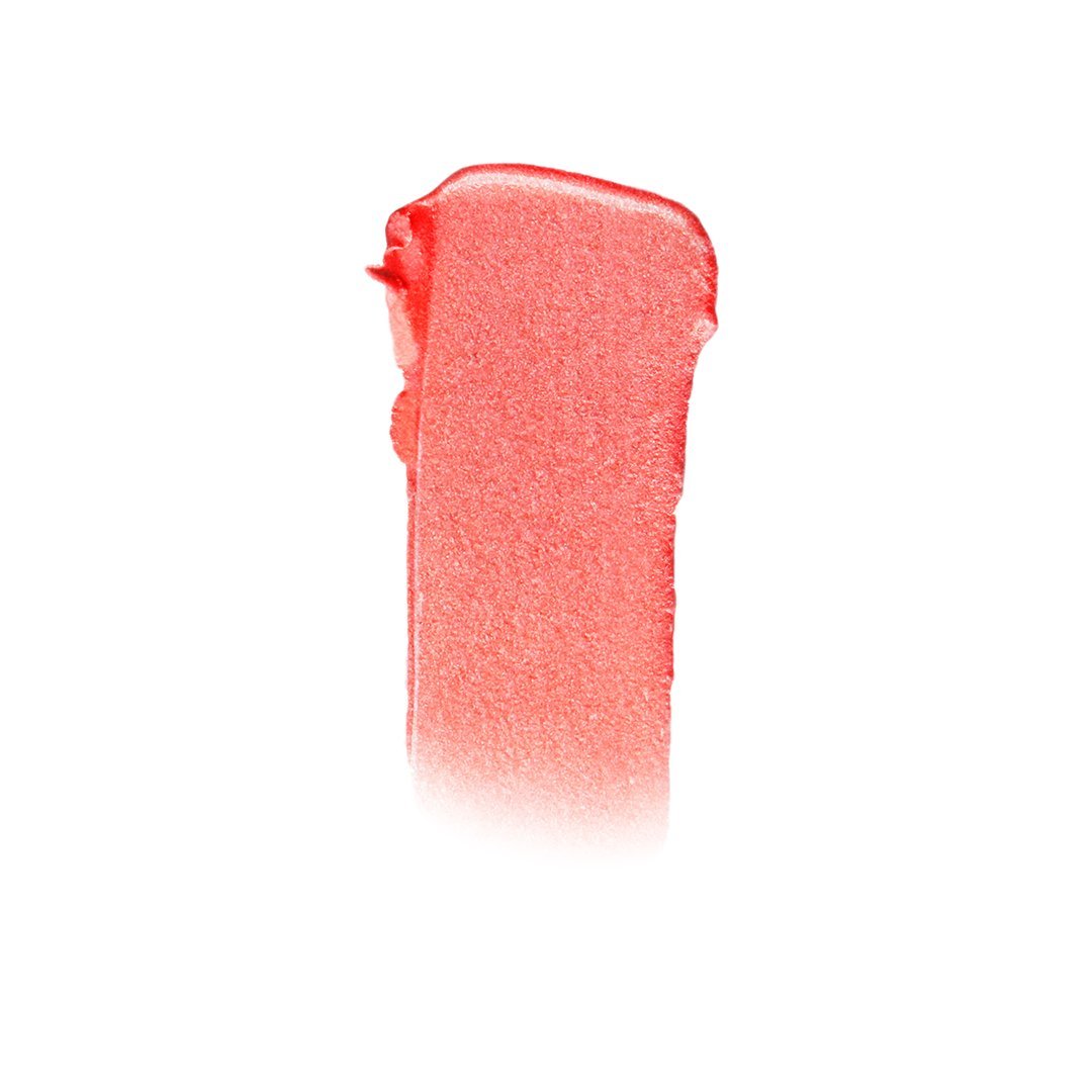 Blushing (deep coral with iridescent sheen)