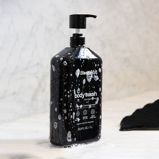 Charcoal Body Wash Liter - 50% OFF TODAY!