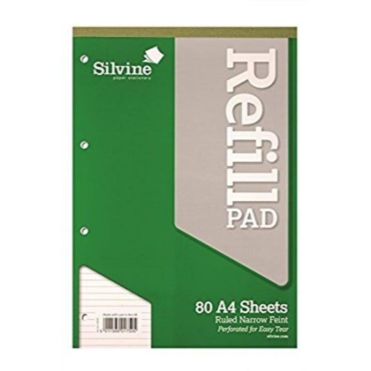 A4 Refill Pad - Narrow Lined