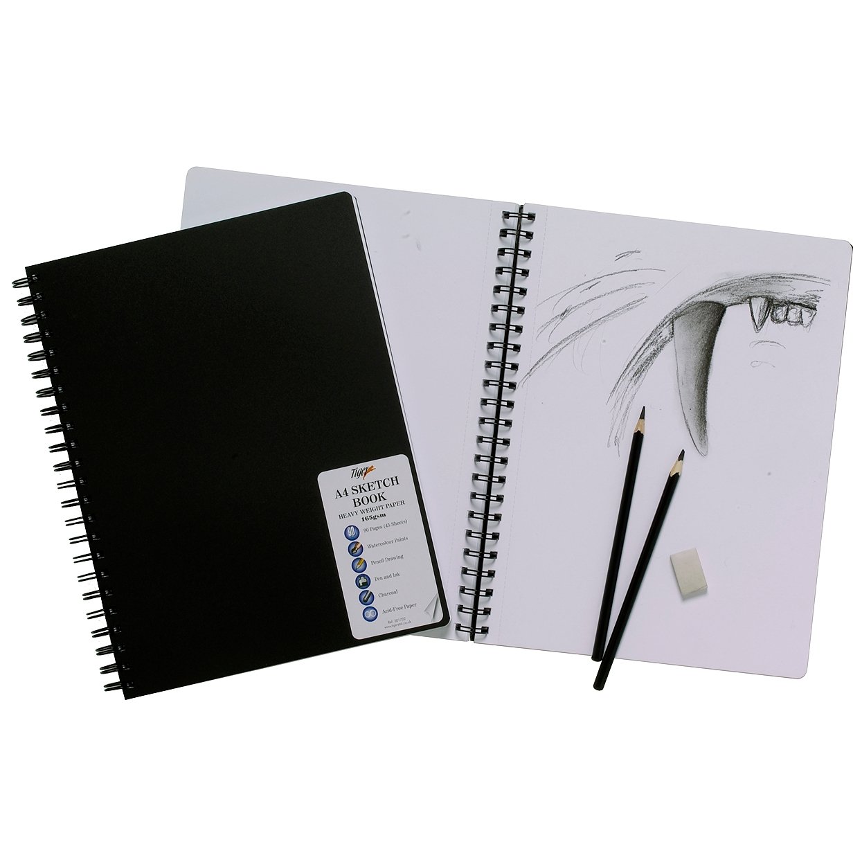 A4 PP Cover Twinwire Sketch Book